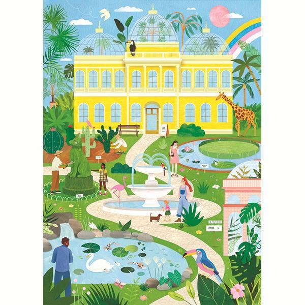 Botanical Garden 1000 Piece Jigsaw Puzzle | Holiyay