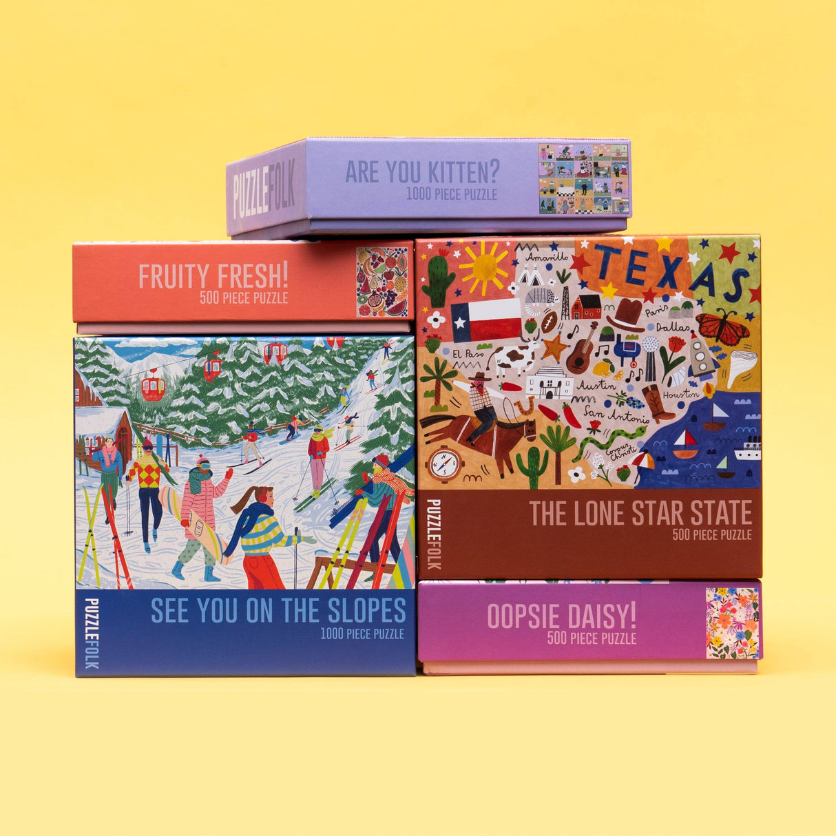 The Lone Star State 500 Piece Jigsaw Puzzle | Puzzlefolk