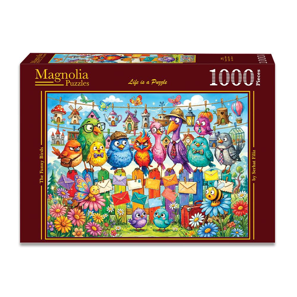 Pre-Order - Funny Birds 1000 Piece Jigsaw Puzzle | Magnolia