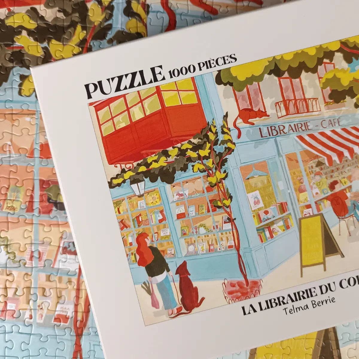 The Corner Bookshop 1000 Piece Jigsaw Puzzle | Aparté