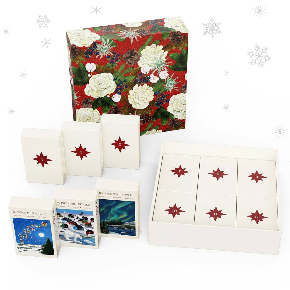 12 Mini Puzzles of Christmas | Cloudberries - Jigsaw Puzzles - The Puzzle Center