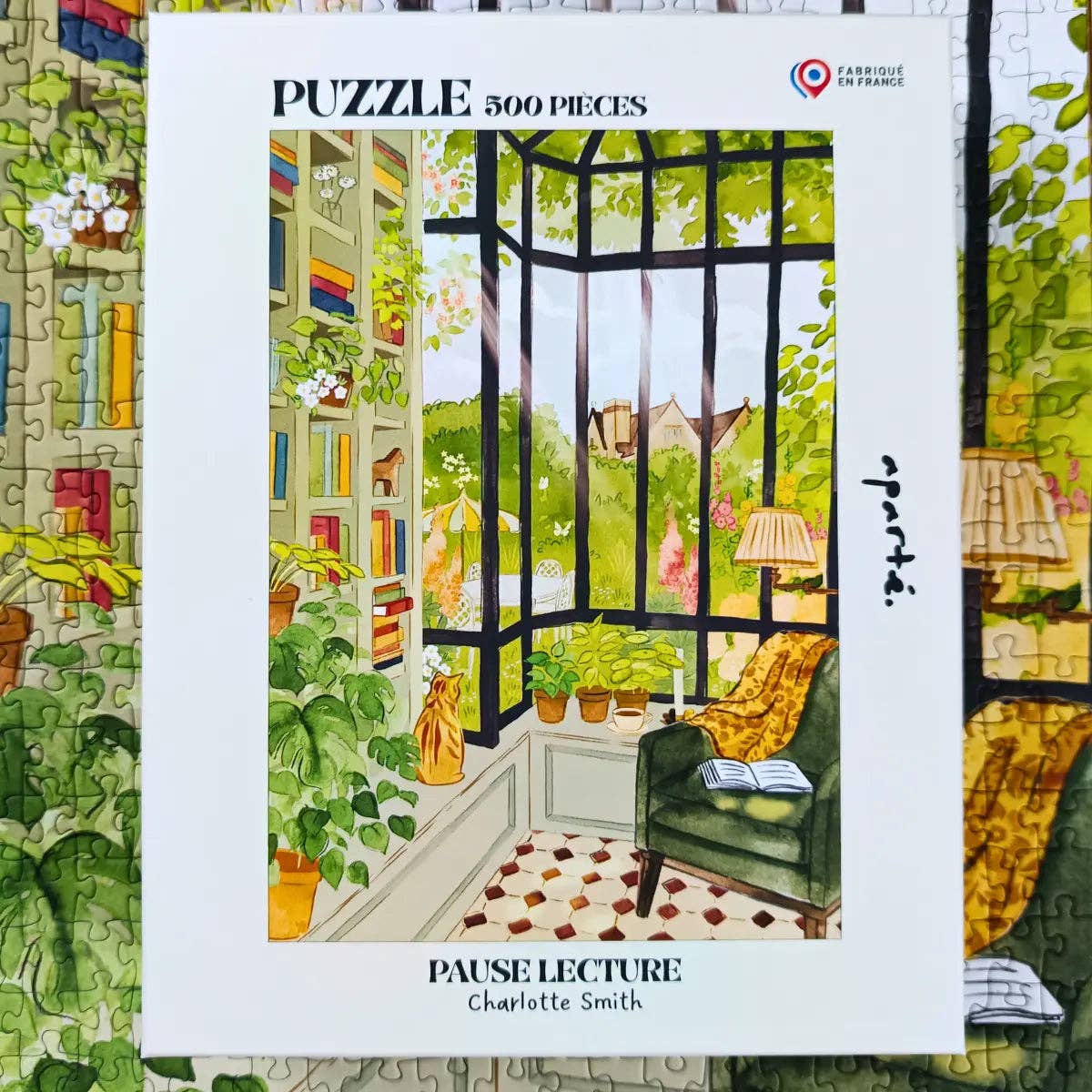 Reading break 500 Piece Jigsaw Puzzle | Aparté