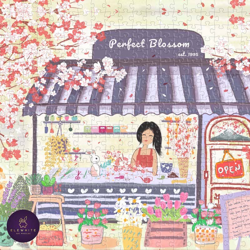 Pre-Order - Perfect Blossom 500 Piece Jigsaw Puzzle| Elewhite