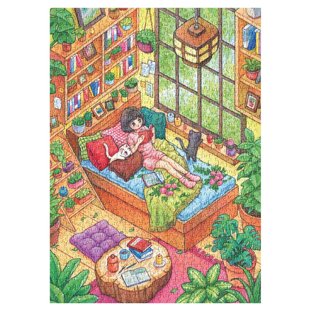 Green Room 1000 Piece Jigsaw Puzzle | Soonness