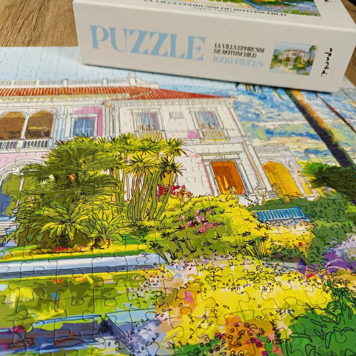 The Villa Ephrussi de Rothschild 1000 Piece Jigsaw Puzzle | Aparté