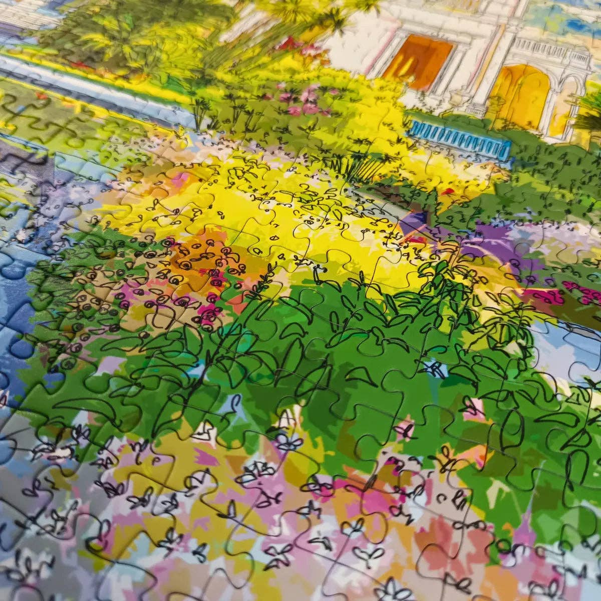 The Villa Ephrussi de Rothschild 1000 Piece Jigsaw Puzzle | Aparté