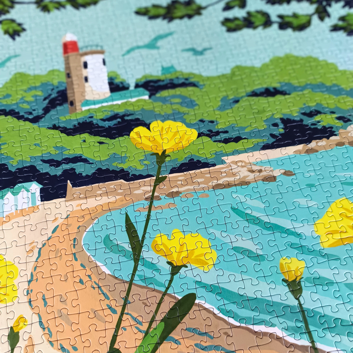 Noirmoutier l'Anse Rouge 1000 Piece Jigsaw Puzzle | Aparté