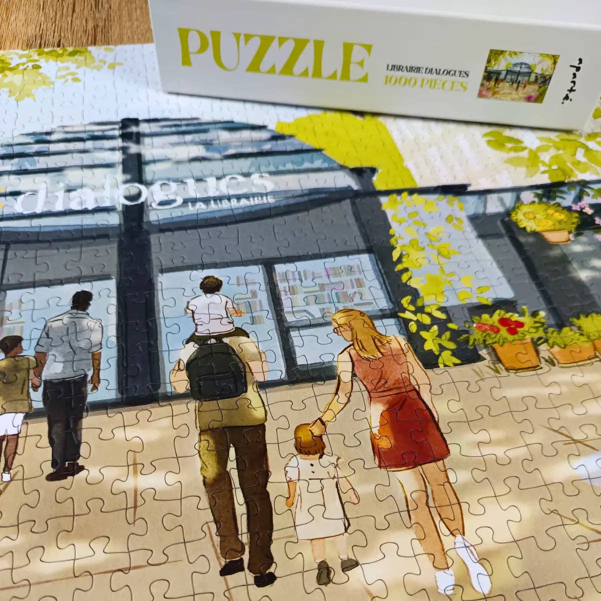 Dialogues Bookstore 1000 Piece Jigsaw Puzzle | Aparté