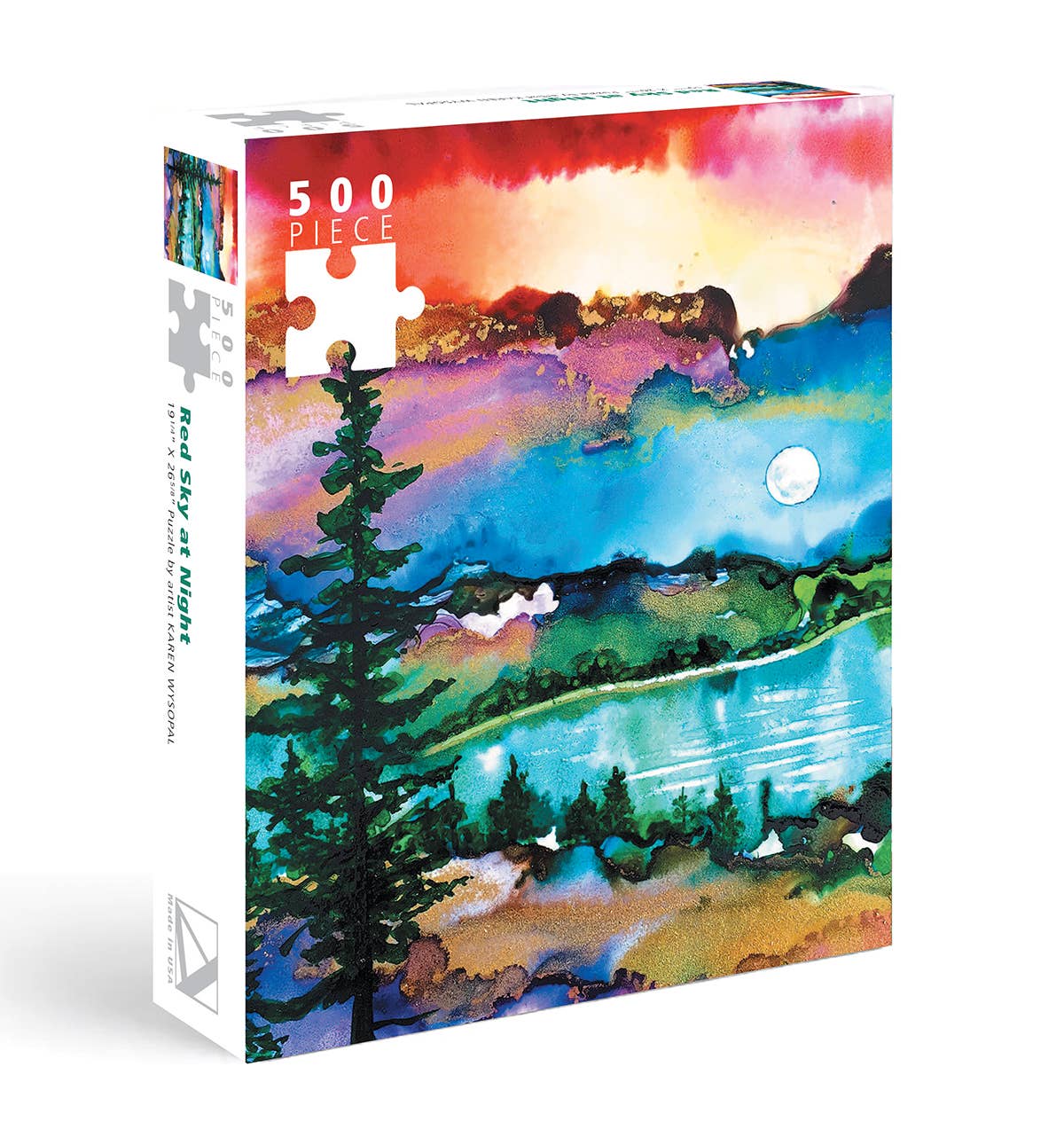 Red Sky at Night 500 Piece Jigsaw Puzzle | Allport Editions