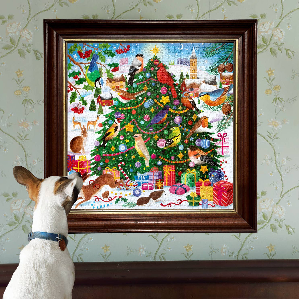 Christmas Songbirds 1000 Piece Jigsaw Puzzle | eeBoo