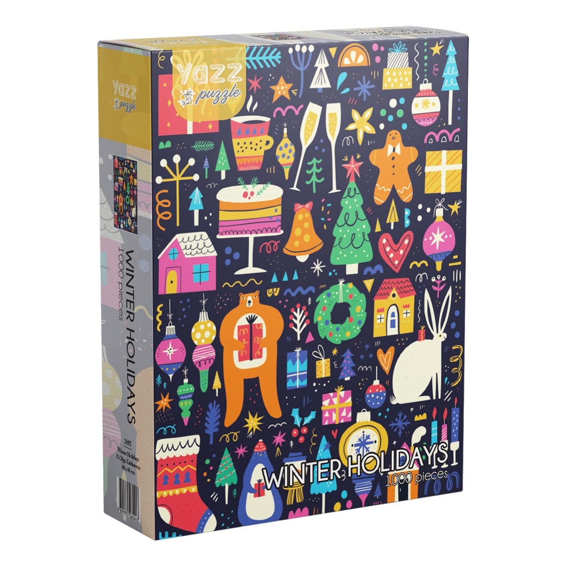 Winter Holidays 1000 Piece Jigsaw Puzzle | Yazz