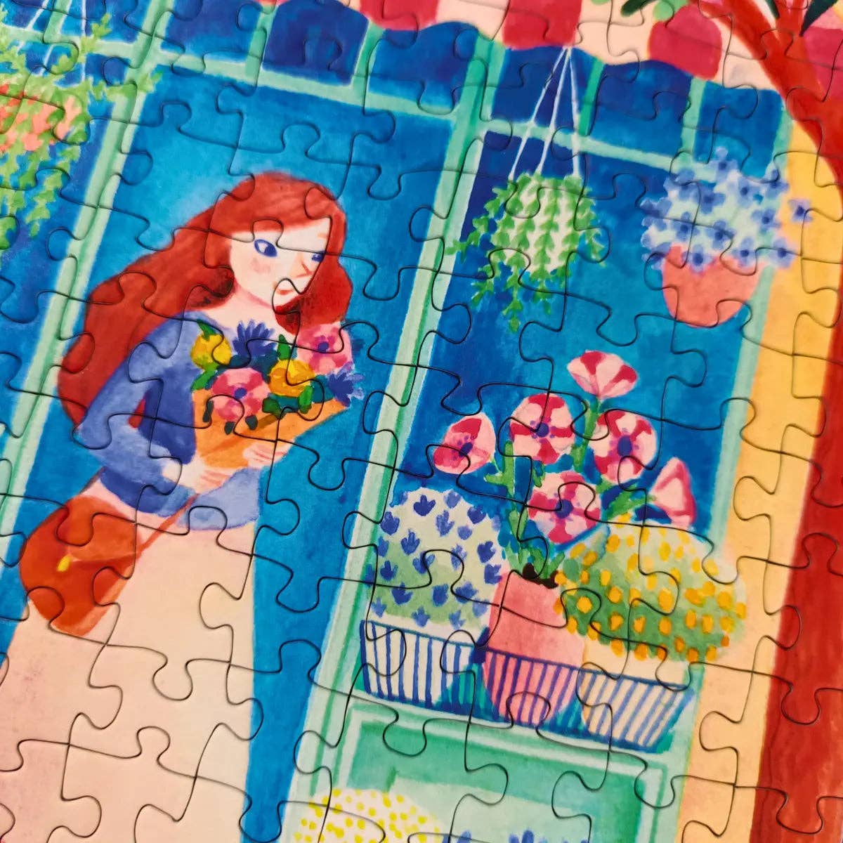 Street of Pretty Things 500 Piece Jigsaw Puzzle | Aparté