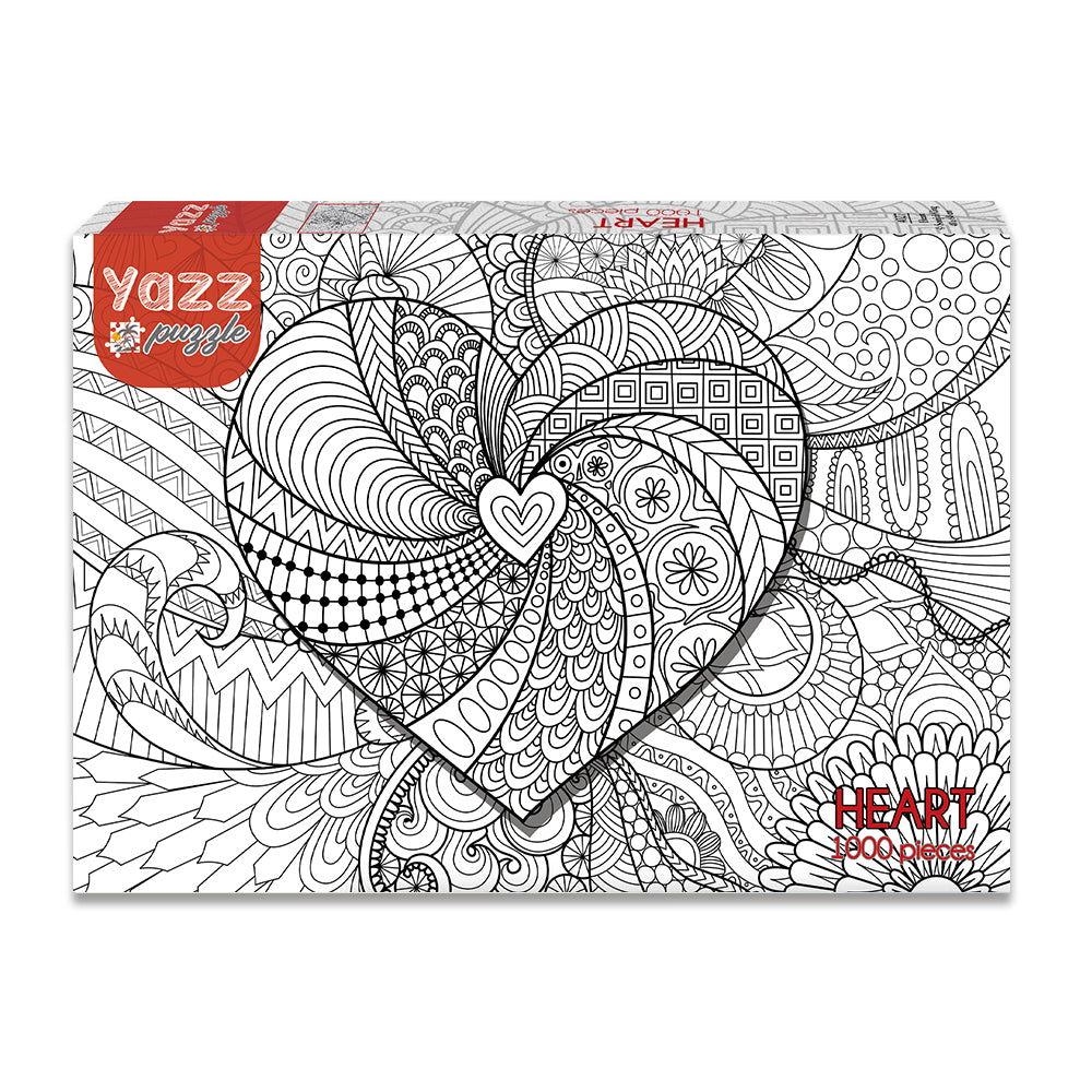 Pre-Order - Heart 1000 Piece Jigsaw Puzzle | Yazz
