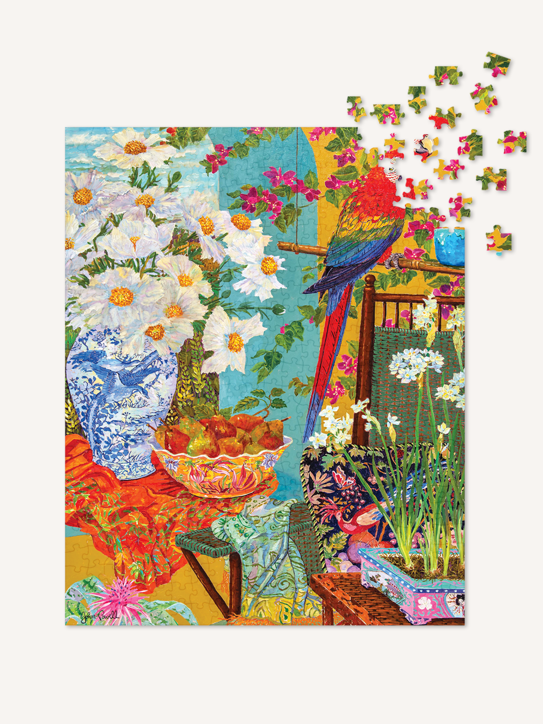 Courtyard Haven 500 Piece Jigsaw Puzzle | The Puzzle Theory