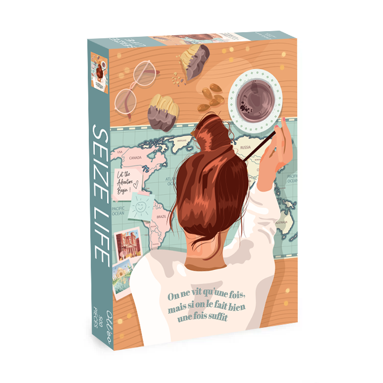 Seize Life 500 Piece Jigsaw Puzzle | Olleo Puzzles