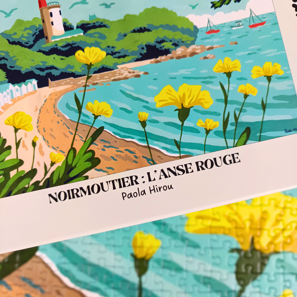 Noirmoutier l'Anse Rouge 1000 Piece Jigsaw Puzzle | Aparté