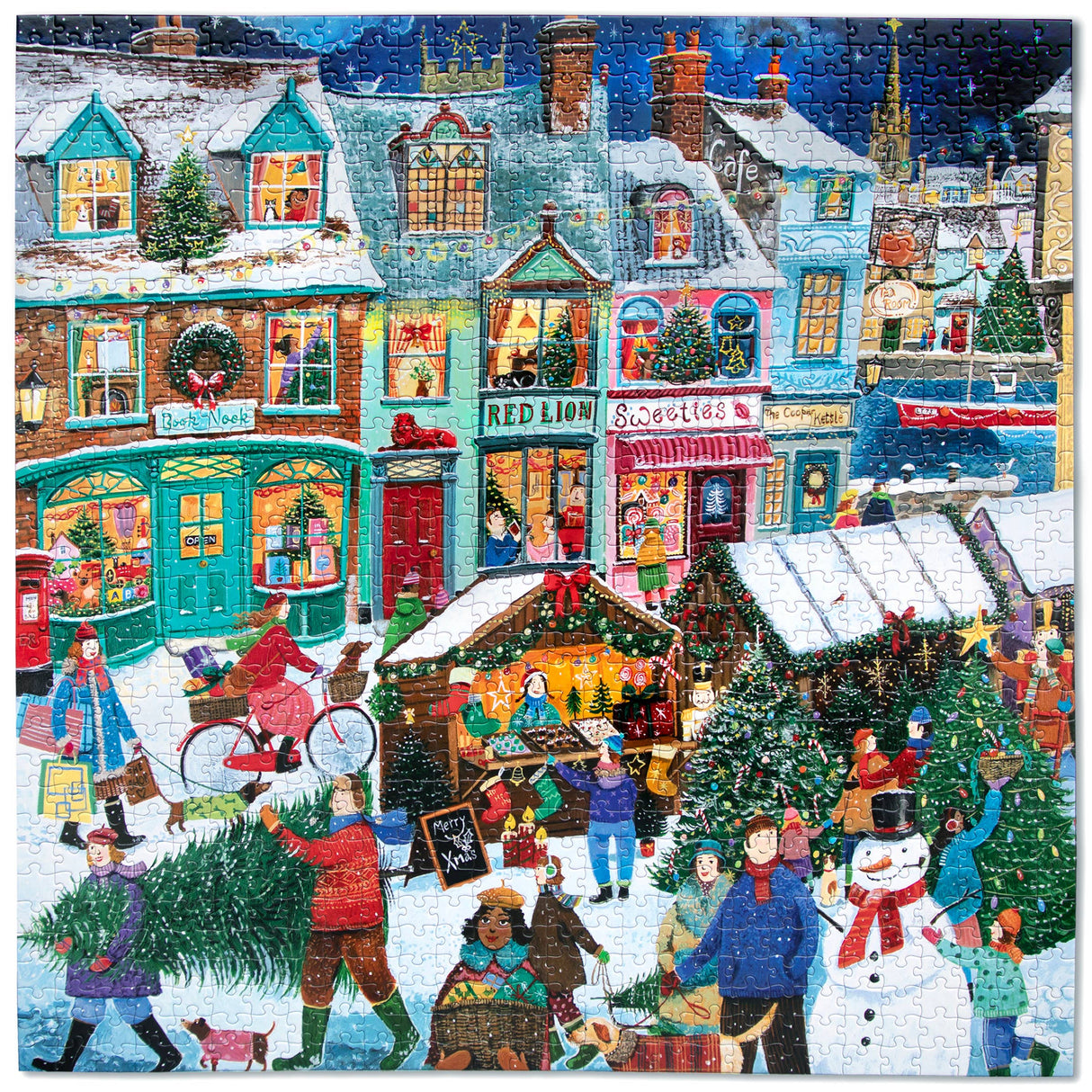 Holiday Market by the Sea 1000 Piece Jigsaw Puzzle | eeBoo