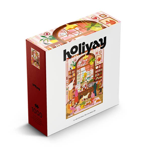 The Cozy Bean Café 1000 Piece Jigsaw Puzzle | Holiyay