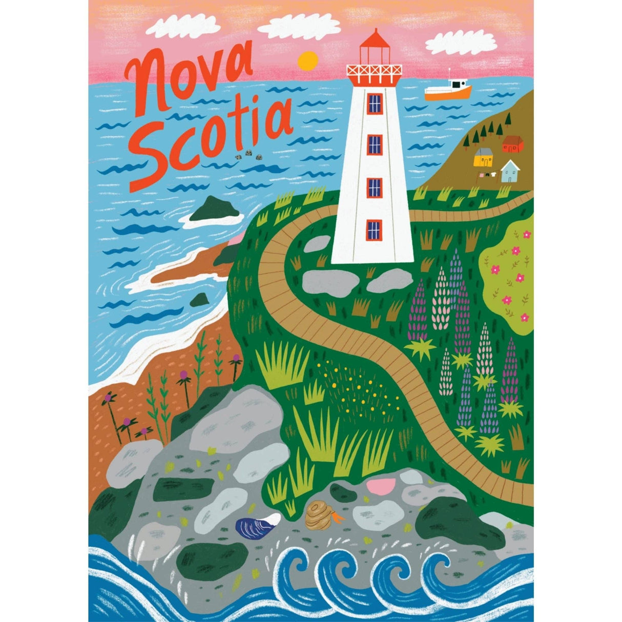 Nova Scotia Shores 500 Piece Jigsaw Puzzle | Villager Puzzles