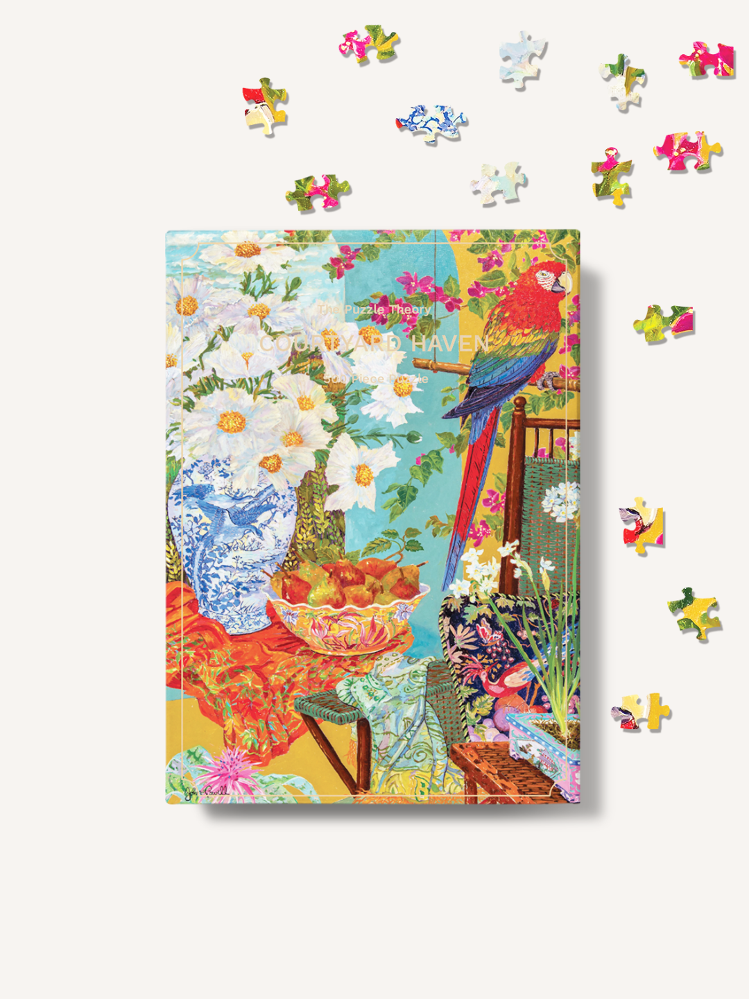 Courtyard Haven 500 Piece Jigsaw Puzzle | The Puzzle Theory