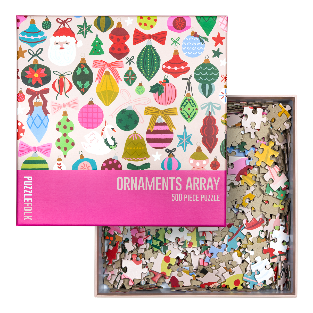 Ornaments Array 500 Piece Jigsaw Puzzle | Puzzlefolk