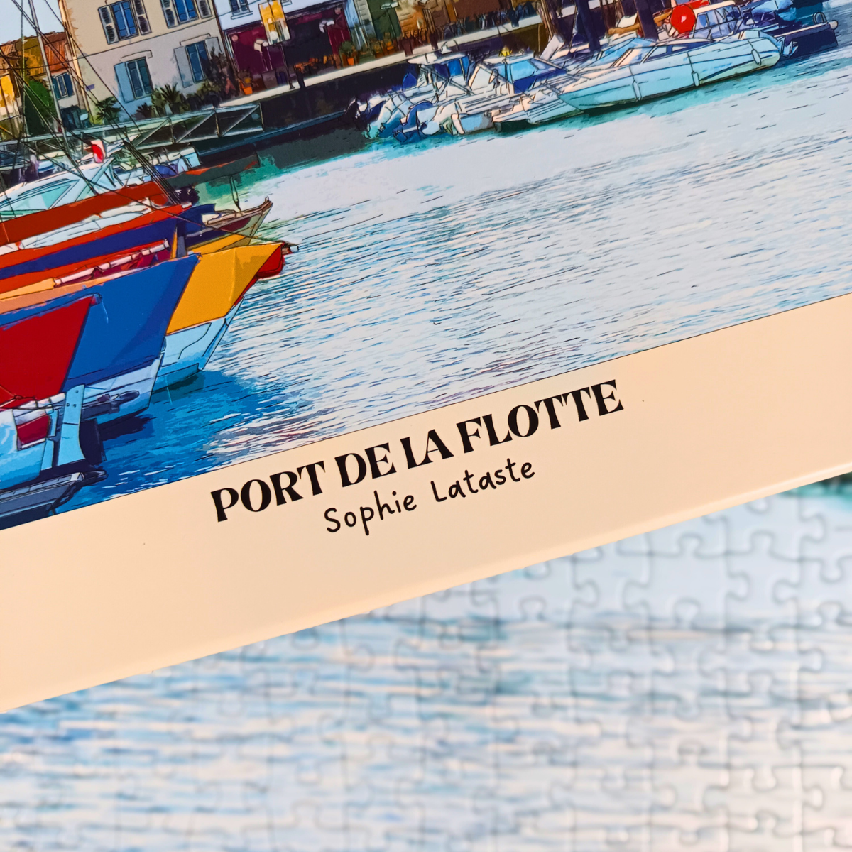 Port of La Flotte 1000 Piece Jigsaw Puzzle | Aparté