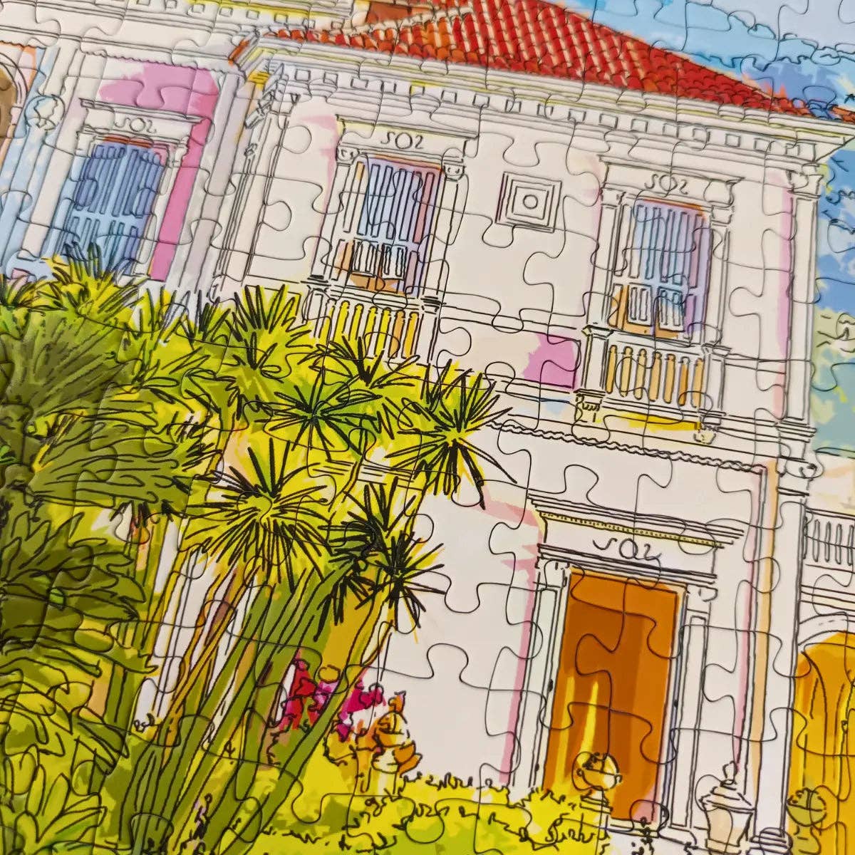 The Villa Ephrussi de Rothschild 1000 Piece Jigsaw Puzzle | Aparté