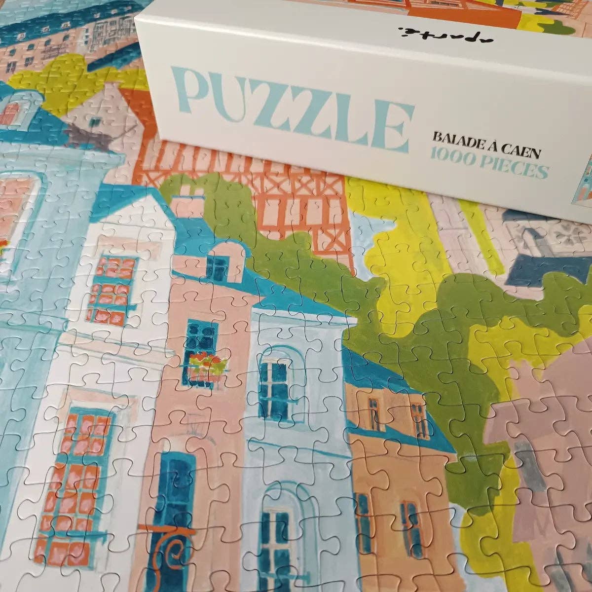 Stroll in Caen 1000 Piece Jigsaw Puzzle | Aparté