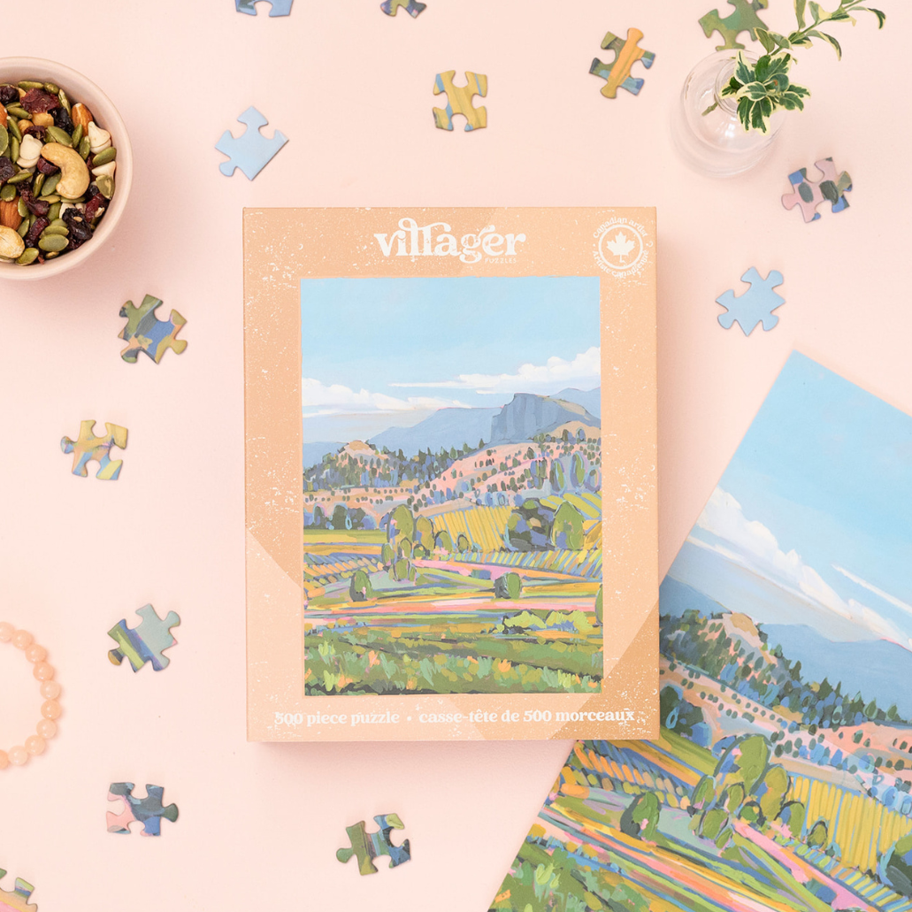 Wine Country 500 Piece Jigsaw Puzzle | Villager