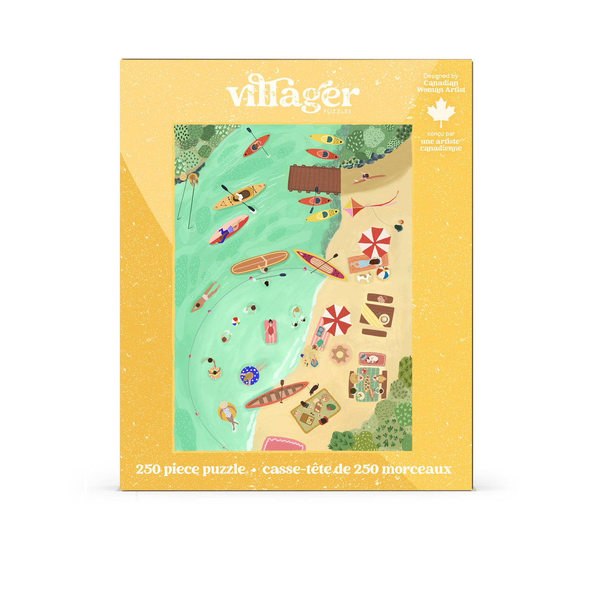 Lake Day 250 Piece Jigsaw Puzzle | Villager Puzzles