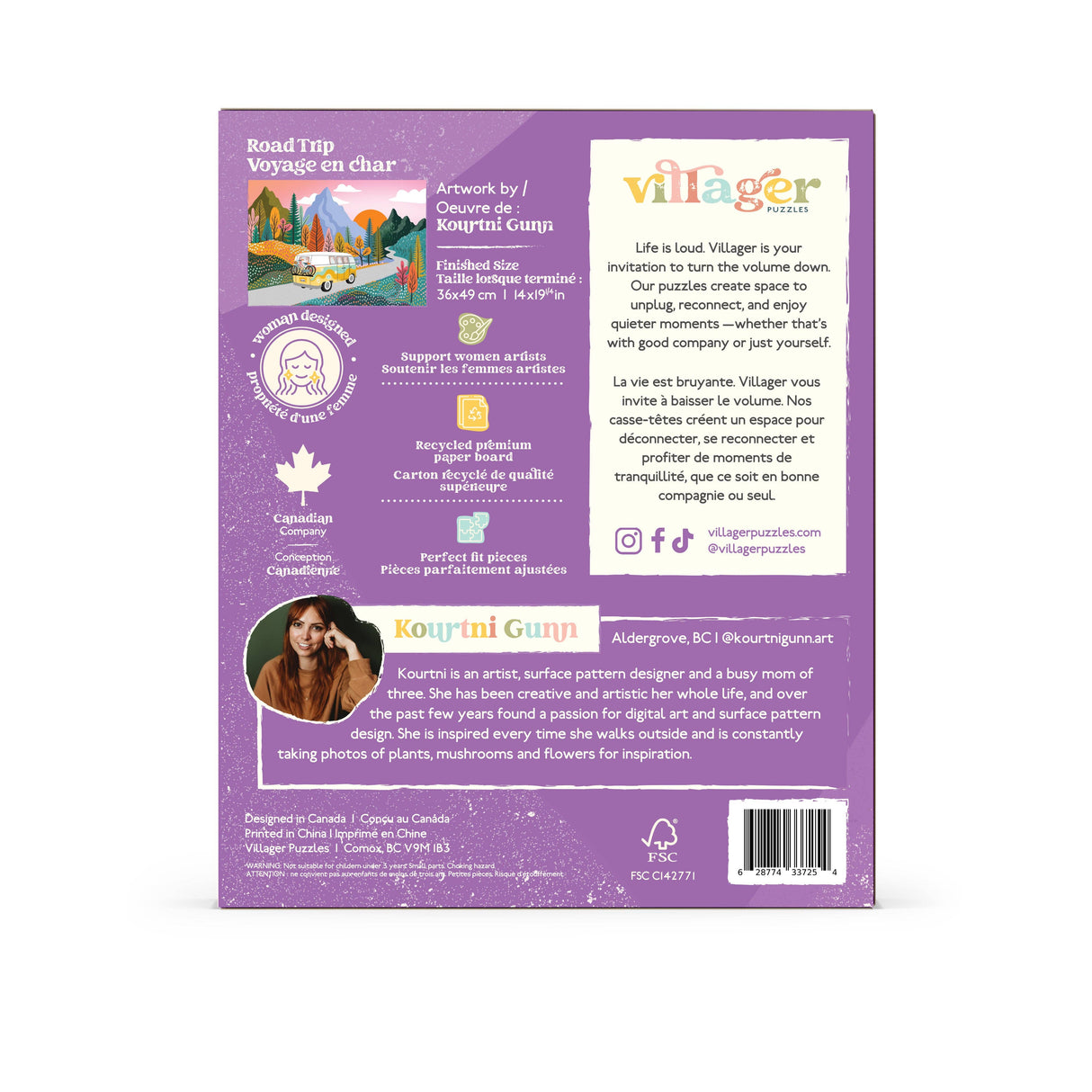 Road Trip 250 Piece Jigsaw Puzzle | Villager Puzzles