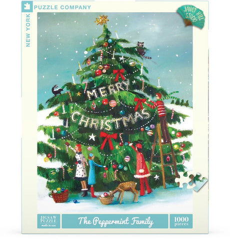 The Peppermint Family 1000 Piece Jigsaw Puzzle | New York Puzzle Company