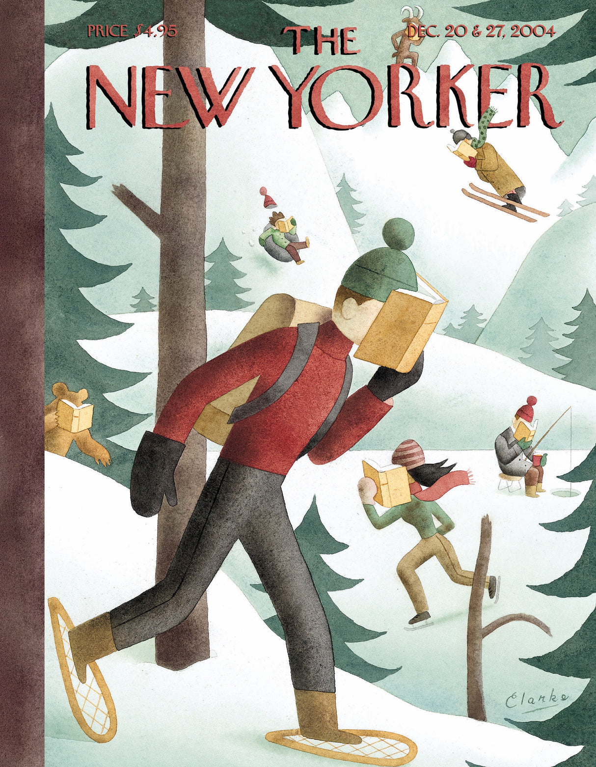 Winter Page-Turners Mini 100 Piece Jigsaw Puzzle | New York Puzzle Company