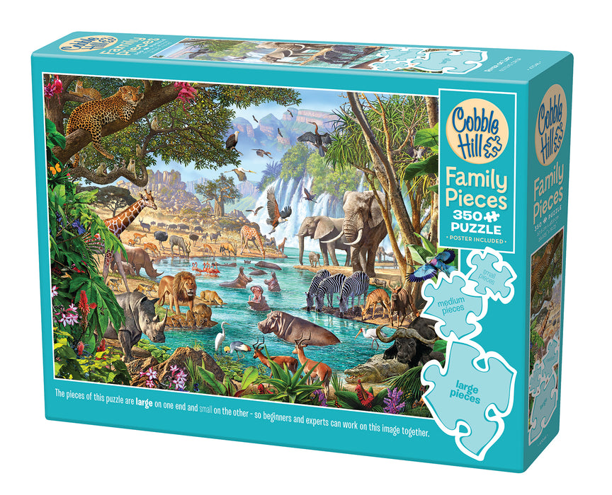 River of Life 350 Piece Family Jigsaw Puzzle | Cobble Hill