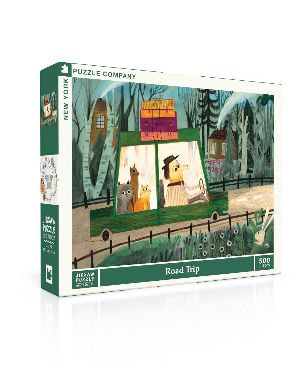 Road Trip 500 Piece Jigsaw Puzzle | New York Puzzle Company