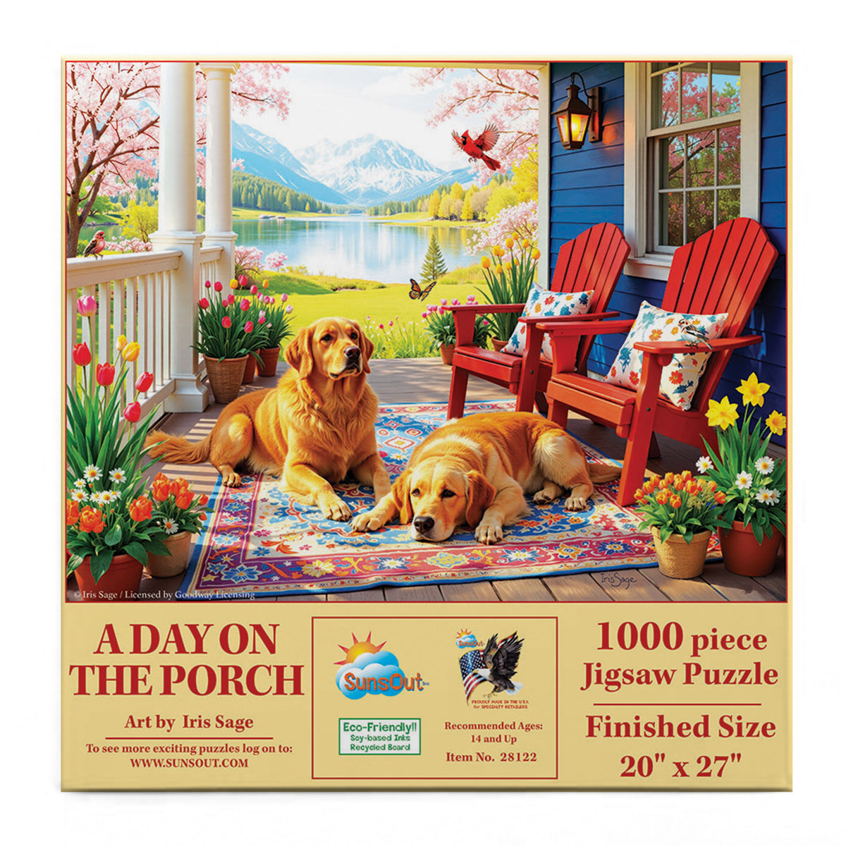 A Day On The Porch 1000 Piece Jigsaw Puzzle | SunsOut