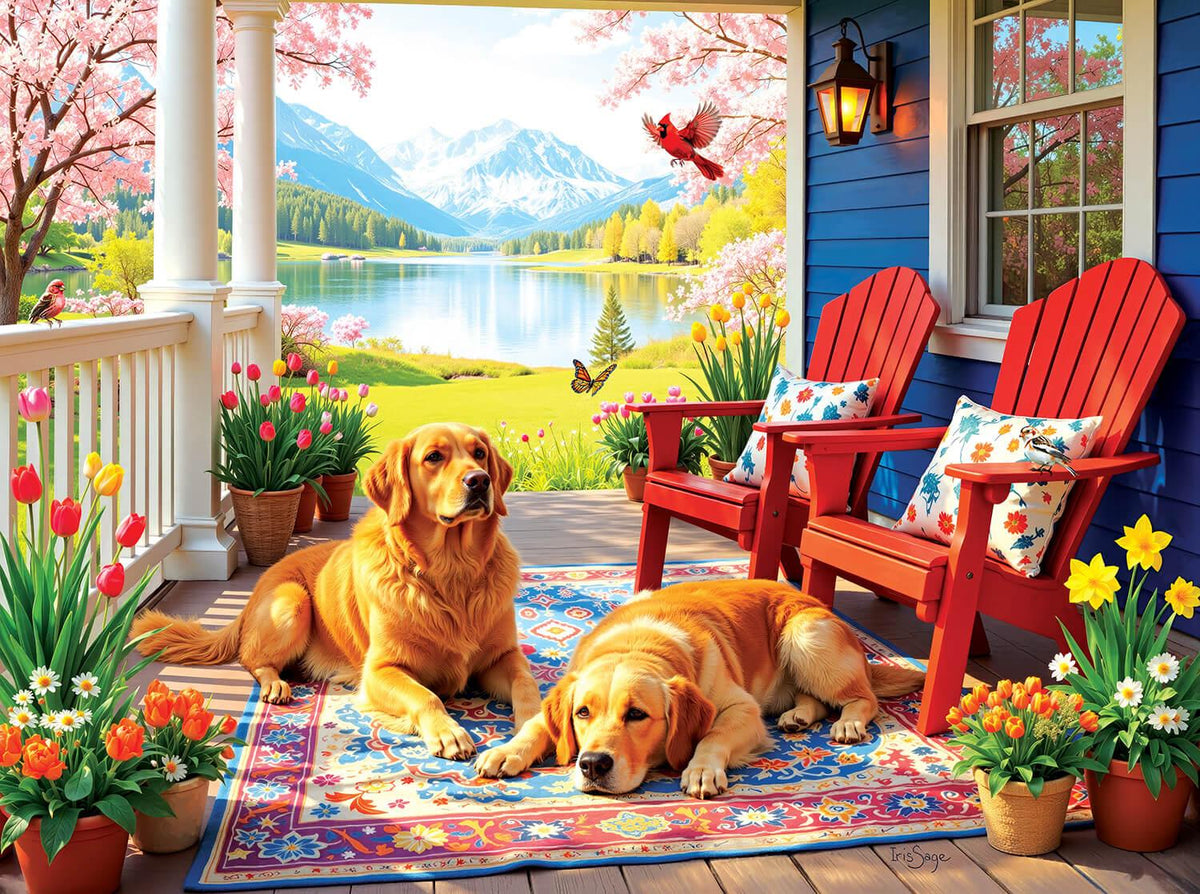 A Day On The Porch 1000 Piece Jigsaw Puzzle | SunsOut