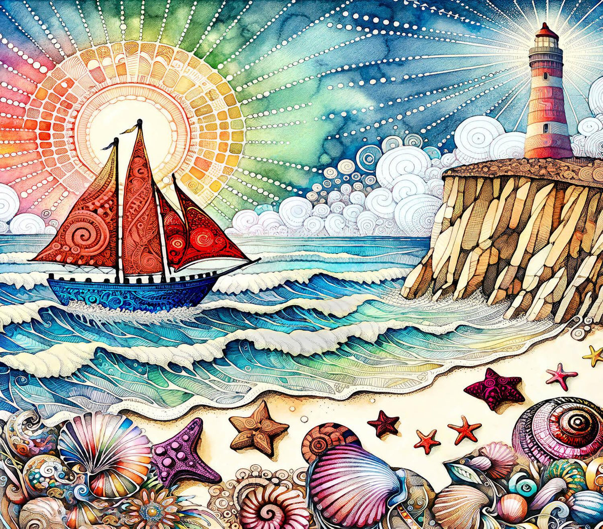 A Fine Day For Sailing 300 Piece Jigsaw Puzzle | SunsOut