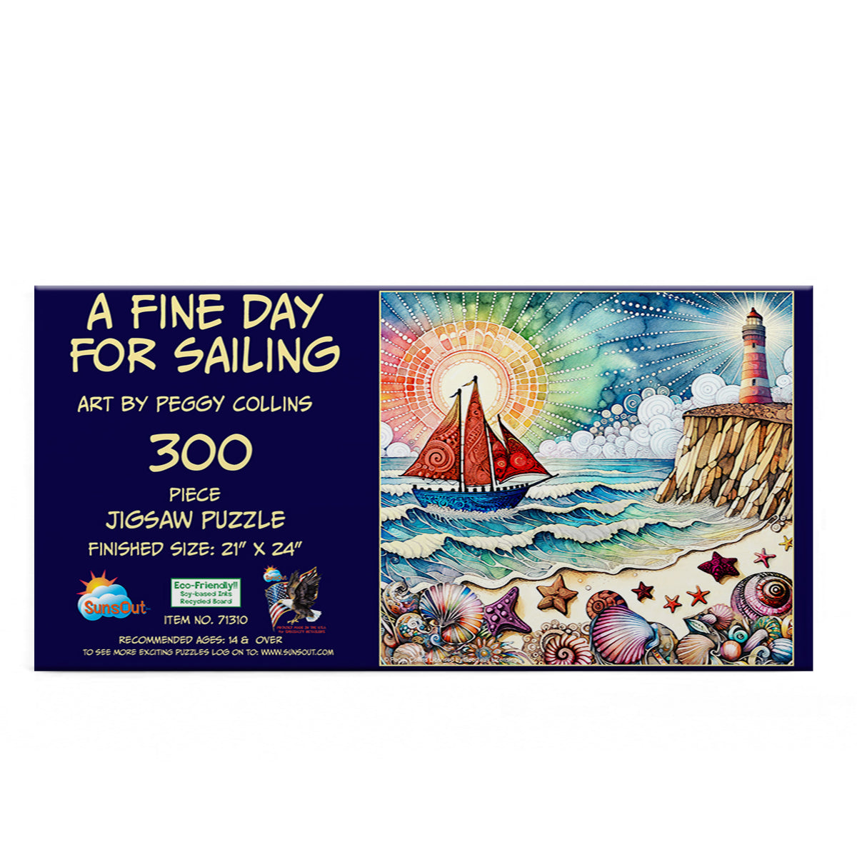 A Fine Day For Sailing 300 Piece Jigsaw Puzzle | SunsOut