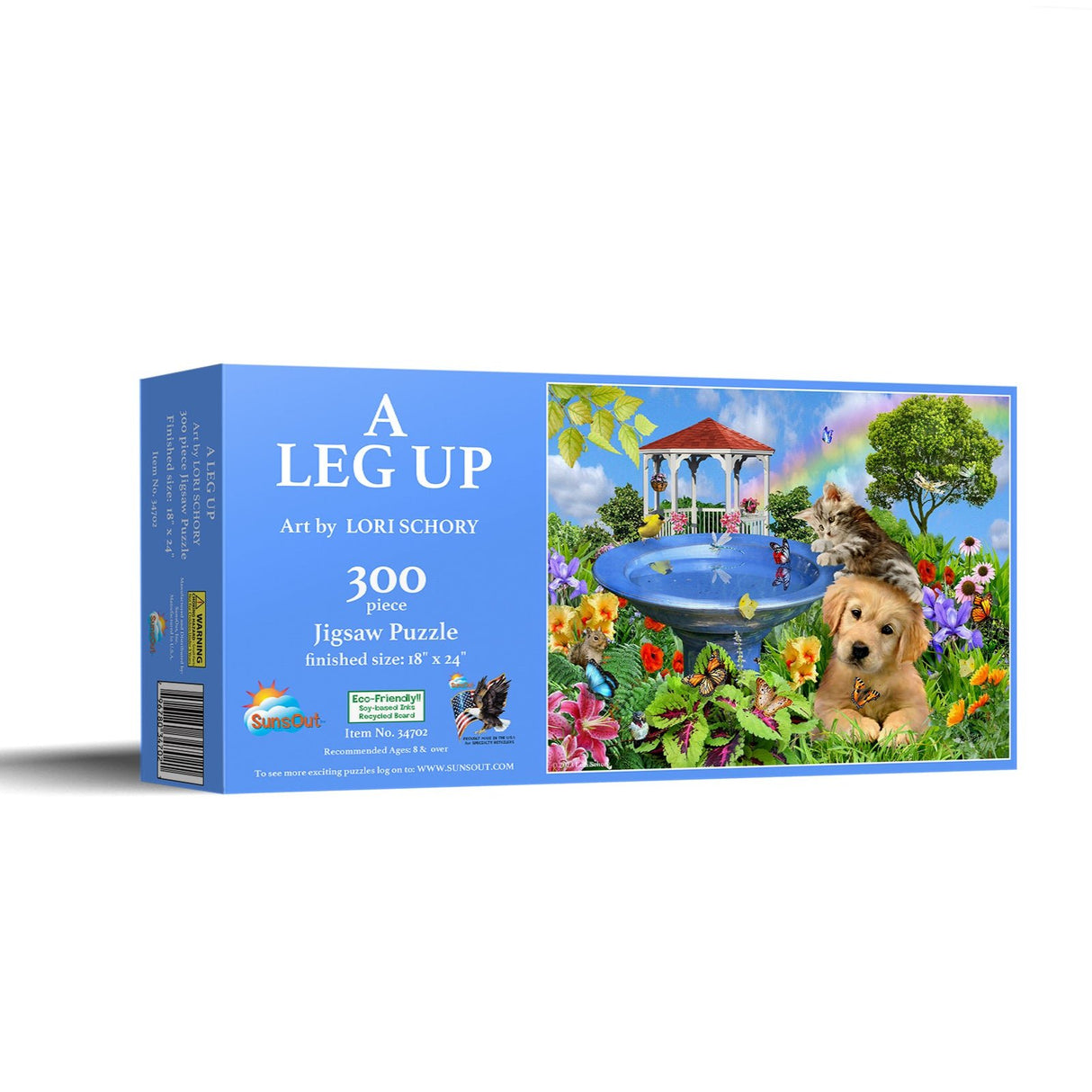 A Leg Up 300 Piece Jigsaw Puzzle by SunsOut Puzzles - SunsOut - Jigsaw Puzzles - The Puzzle Center