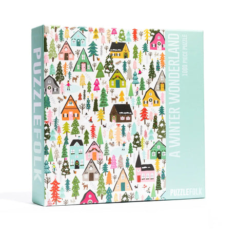 A Winter Wonderland Christmas 1000 Piece Jigsaw Puzzle by Puzzlefolk - Jigsaw Puzzles - The Puzzle Center