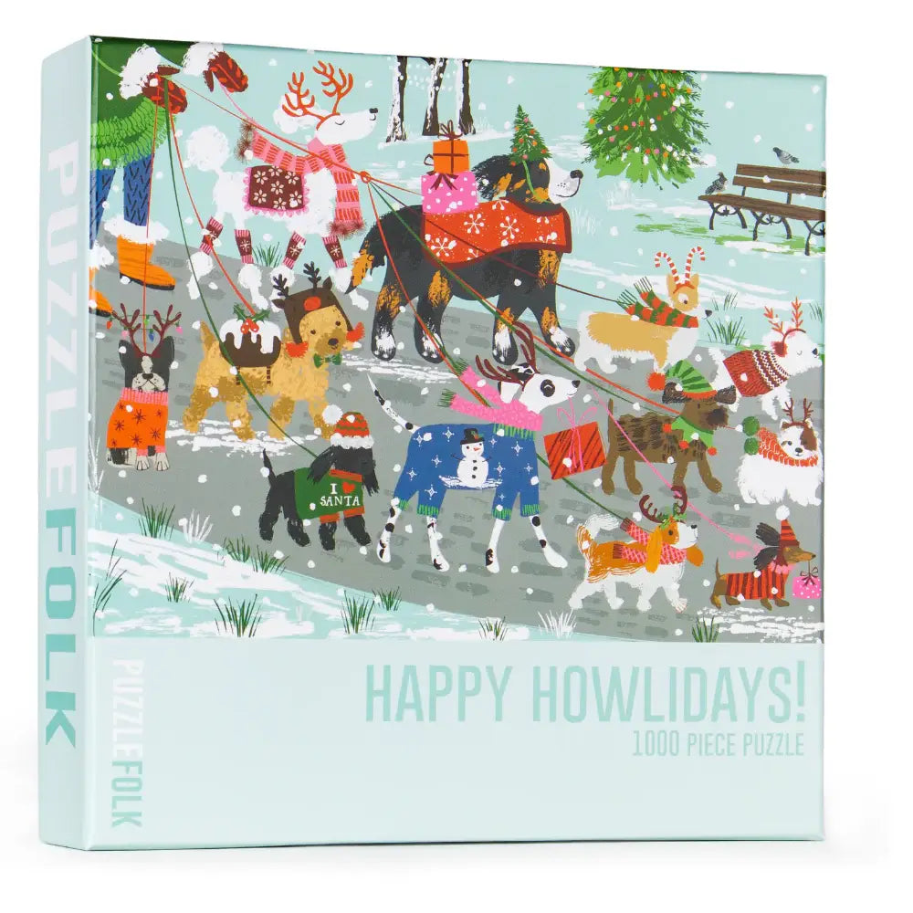Happy Howlidays 1000 Piece Jigsaw Puzzle | Puzzlefolk