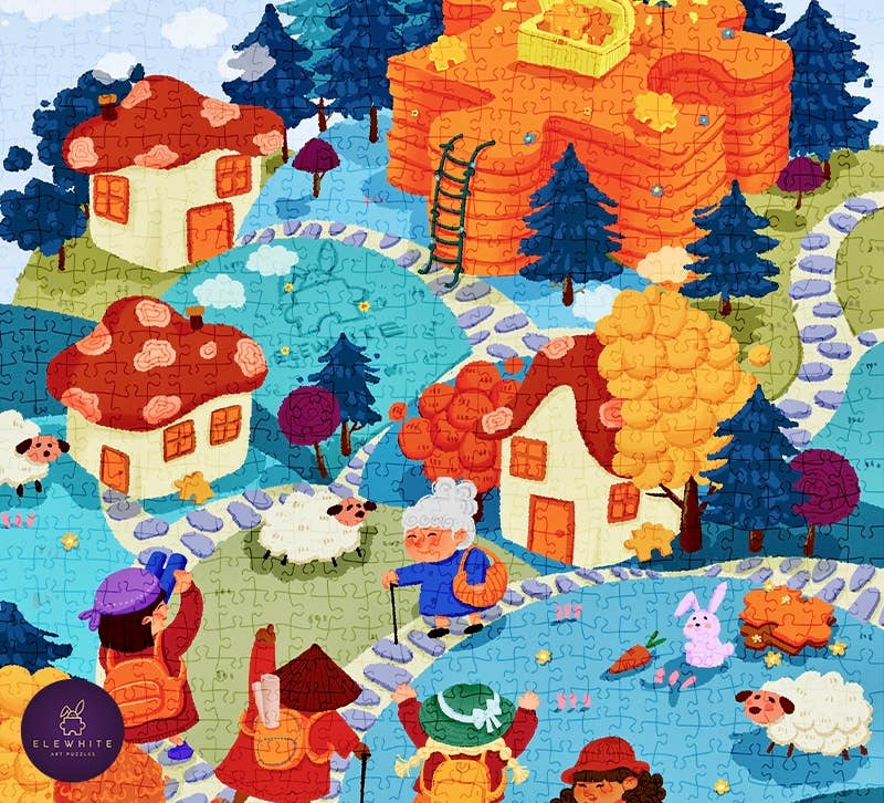 Pre-Order - Puzzle Adventure 1000 Piece Jigsaw Puzzle| Elewhite