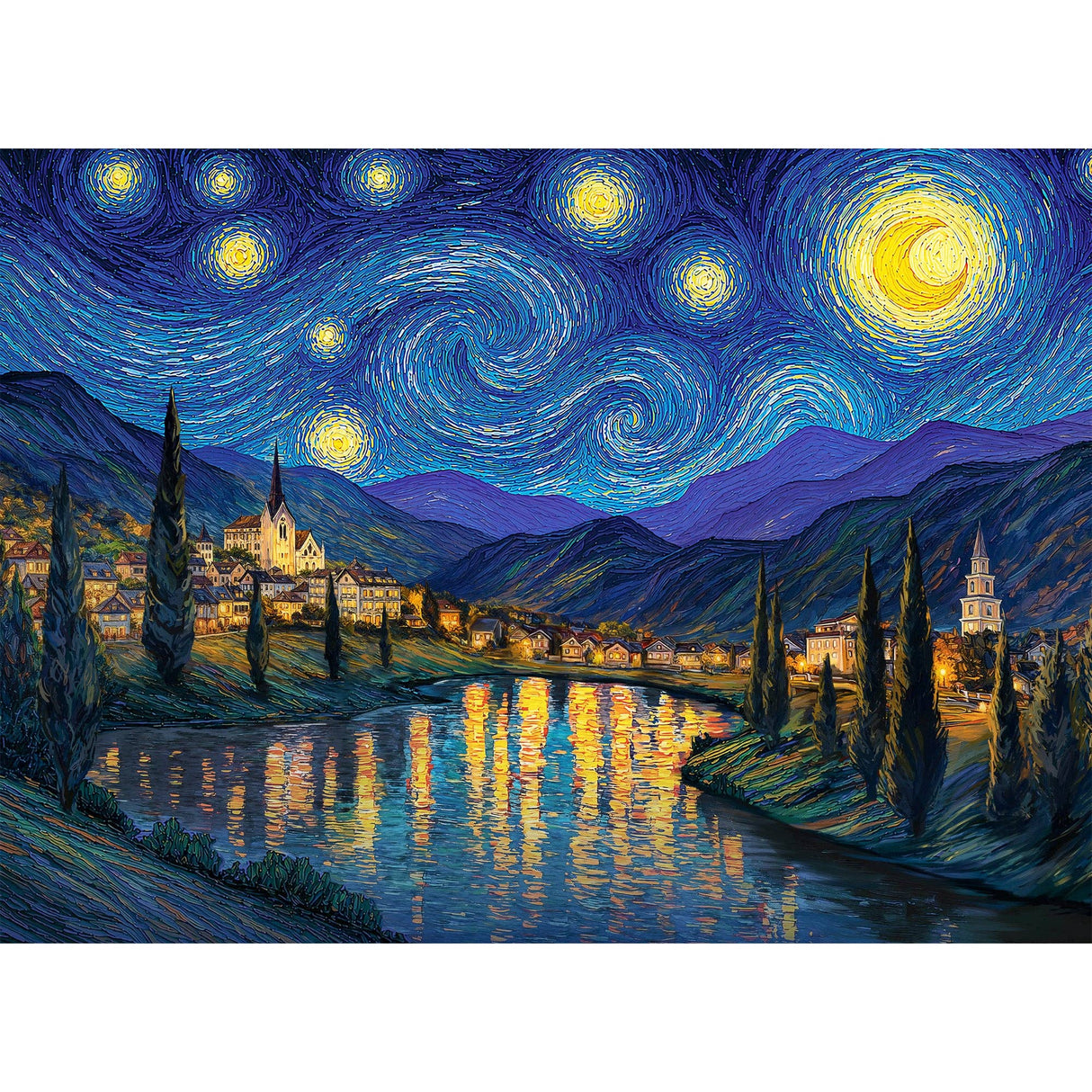 Starry Valley 1000 Piece Jigsaw Puzzle | Final Piece Puzzles