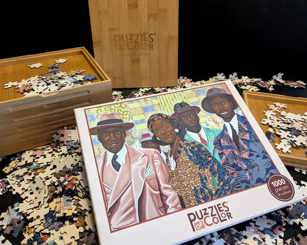 Abusua Tintin 1000 Piece Jigsaw Puzzle | Puzzles of Color - Jigsaw Puzzles - The Puzzle Center