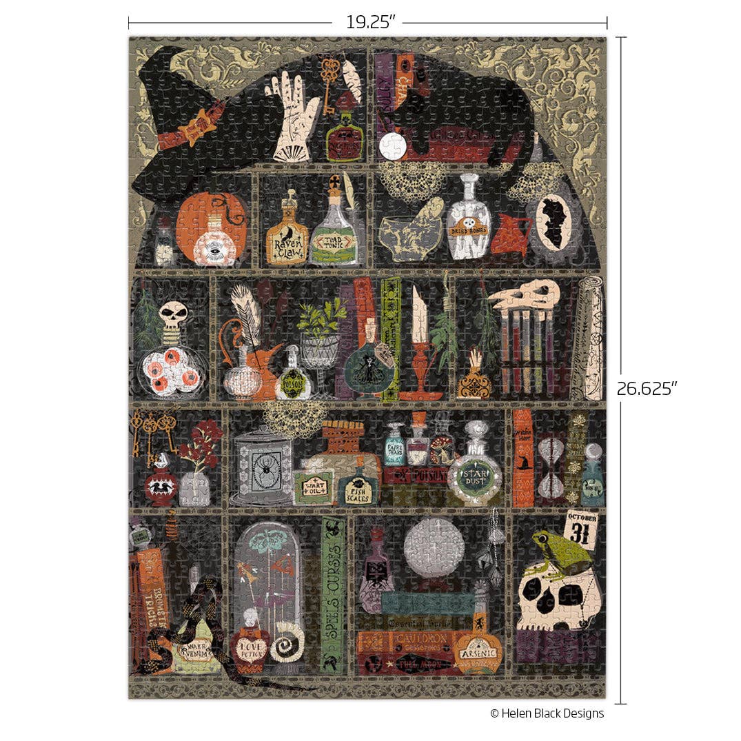 Agatha's Apothecary 1000 Piece Jigsaw Puzzle | WerkShoppe - Jigsaw Puzzle - The Puzzle Center