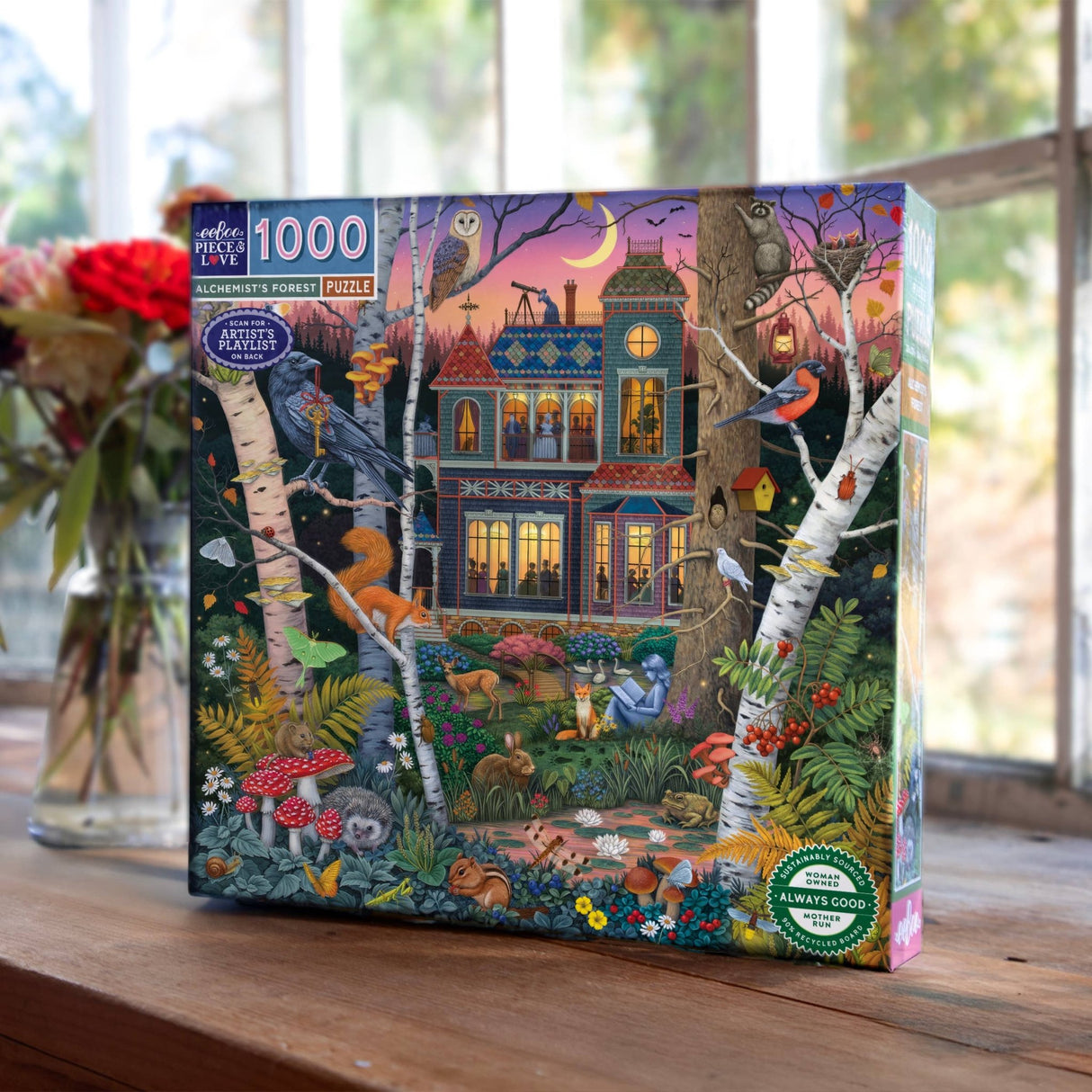 Alchemist's Forest 1000 Piece Jigsaw Puzzle | eeBoo - Jigsaw Puzzles - The Puzzle Center
