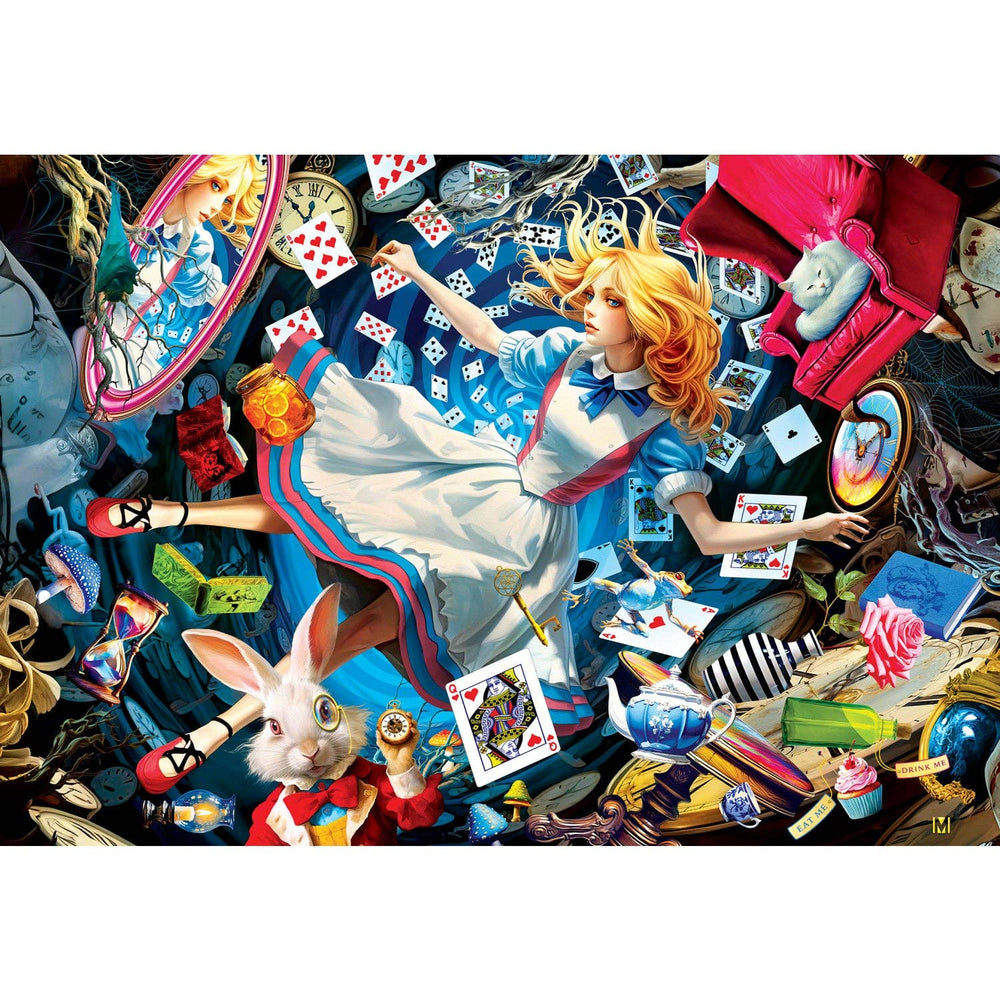 Alice in Wonderland 1000 Piece Jigsaw Puzzle with EZ Grip by Masterpieces - Masterpieces Puzzles - Jigsaw Puzzles - The Puzzle Center
