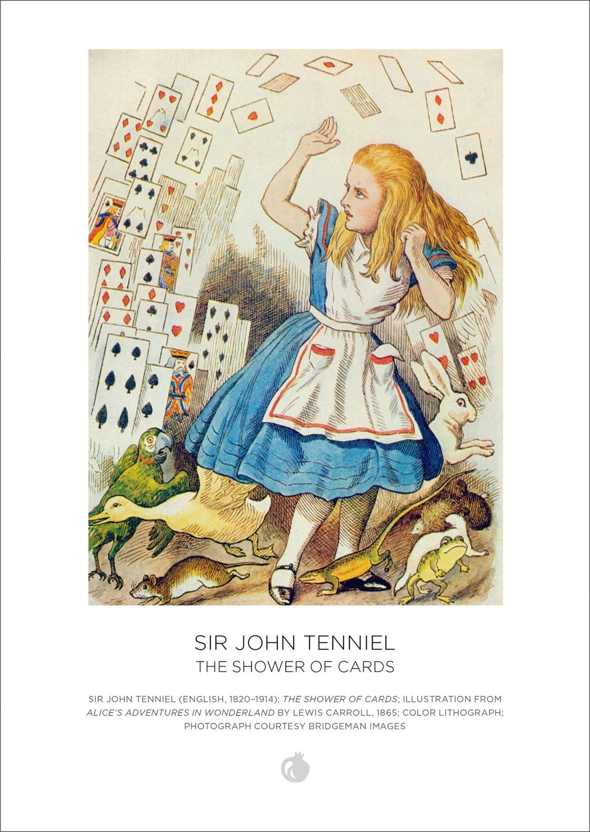 Alice in Wonderland 120 Piece Double Sided Jigsaw Puzzle | Pomegranate - Jigsaw Puzzles - The Puzzle Center