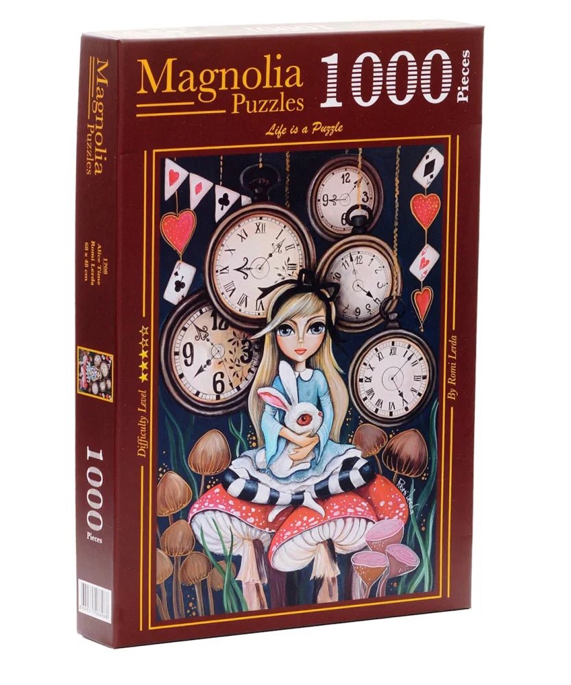 Alice Time 1000 Piece Jigsaw Puzzle by Magnolia - Magnolia - Jigsaw Puzzles - The Puzzle Center